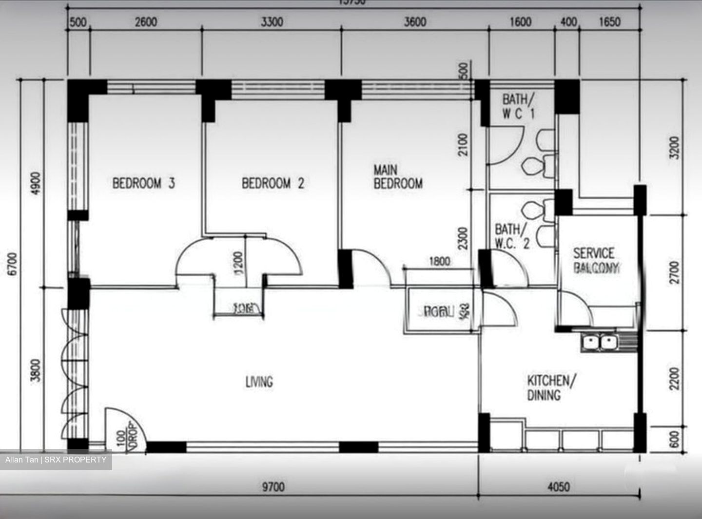Blk 657 Eunos Damai Ville (Bedok), HDB 4 Rooms #611595441